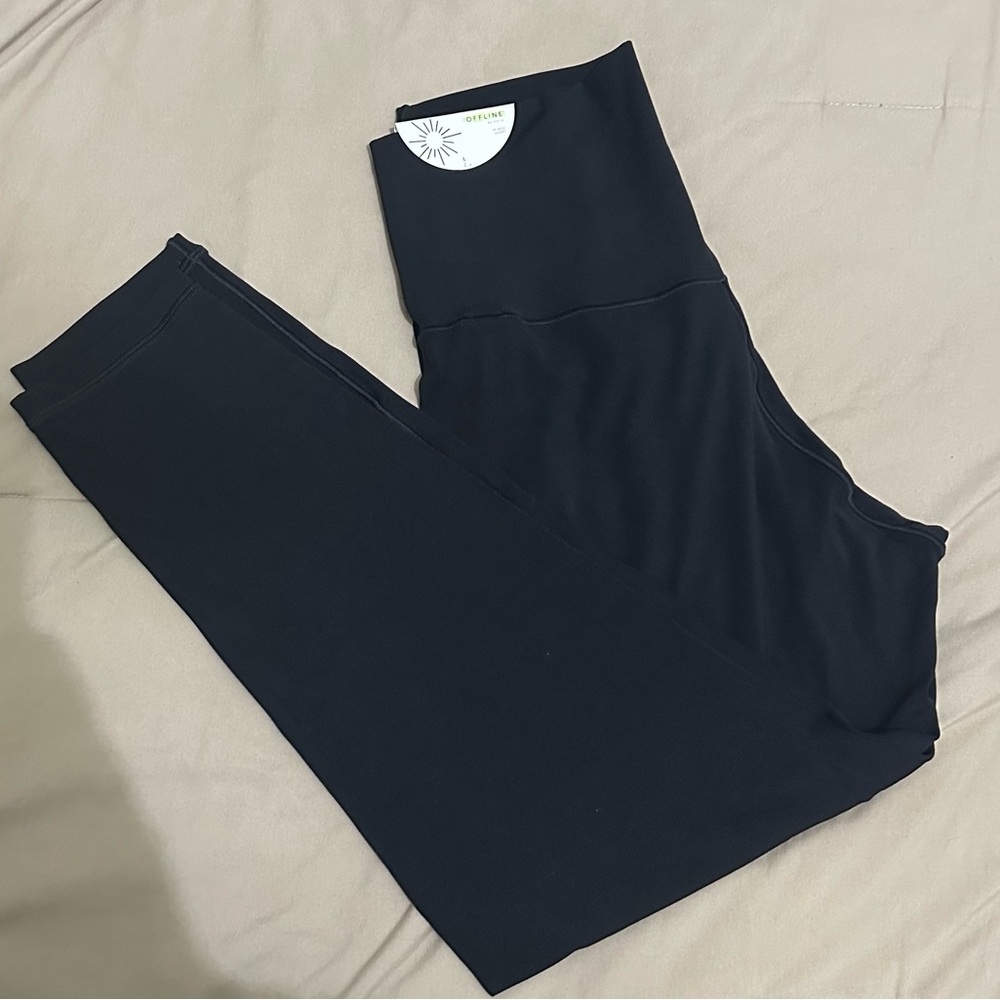 Aerie OFFLINE Crossover Waistband Leggings
